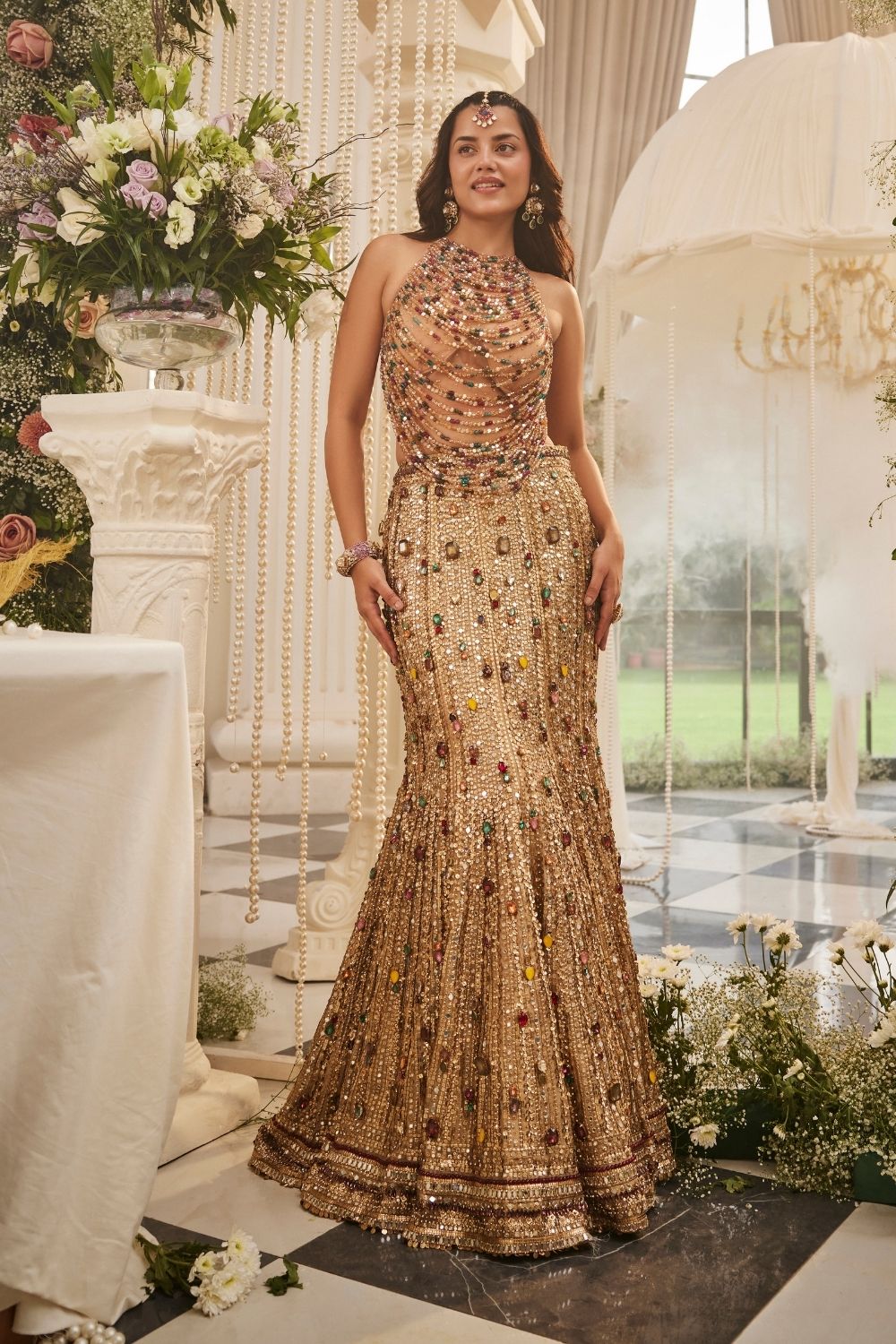 simran sequin dress Amanda Uprichard Simran Sequin Dress