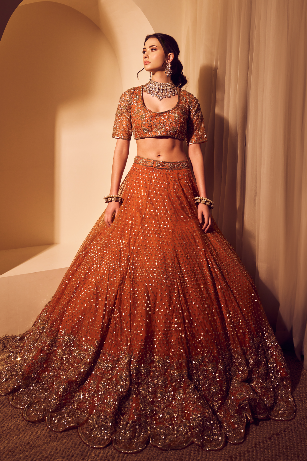 Luminous Hour Lehenga