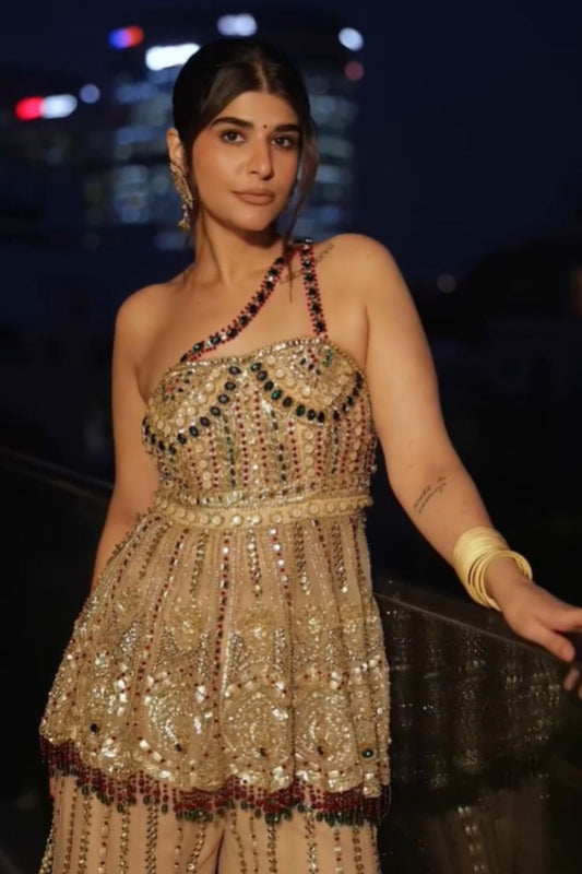 Deeksha Khurana in Crimson Halo