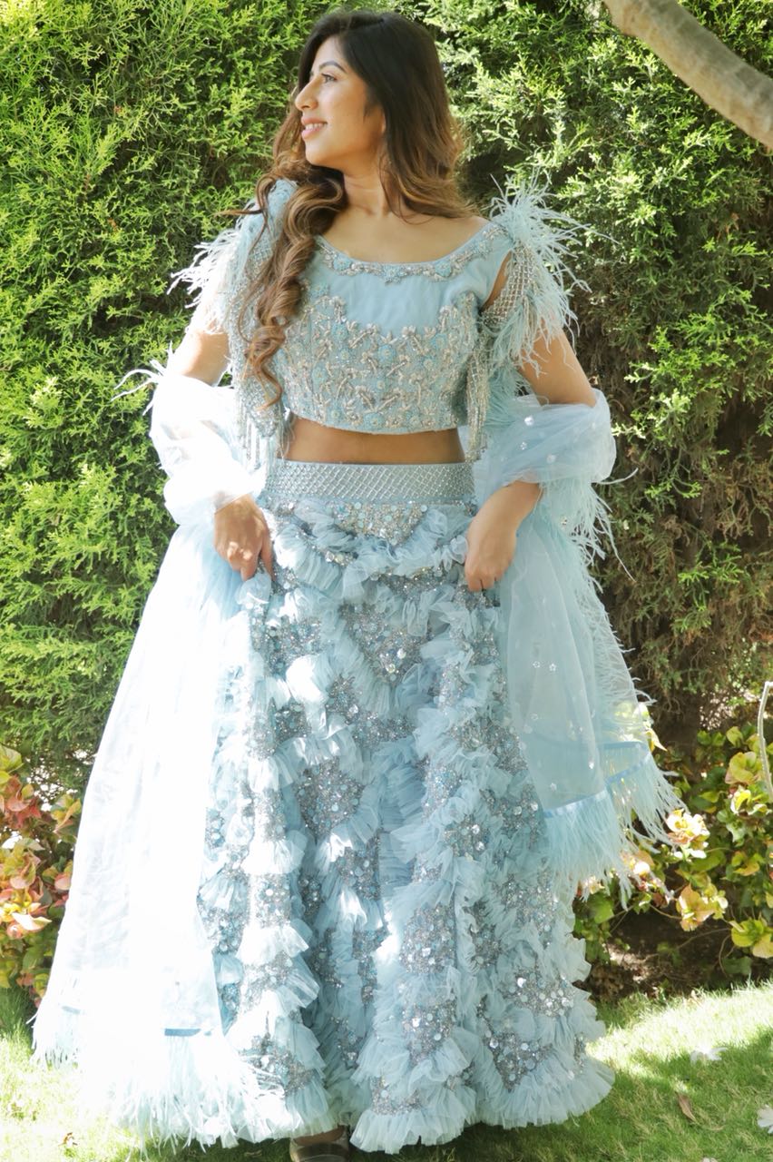 DANCE THE NIGHT AWAY STARRY FEATHERED LEHENGA (6758153945266) (7535584739574)