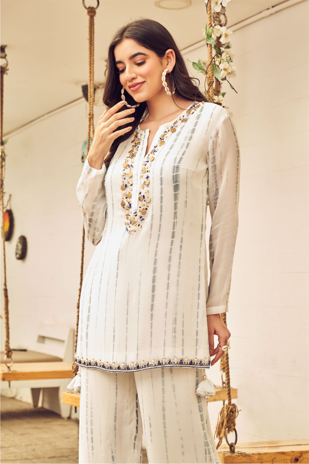 Boho Shibori Tie-Dye Co-ord Set (8007392264438)