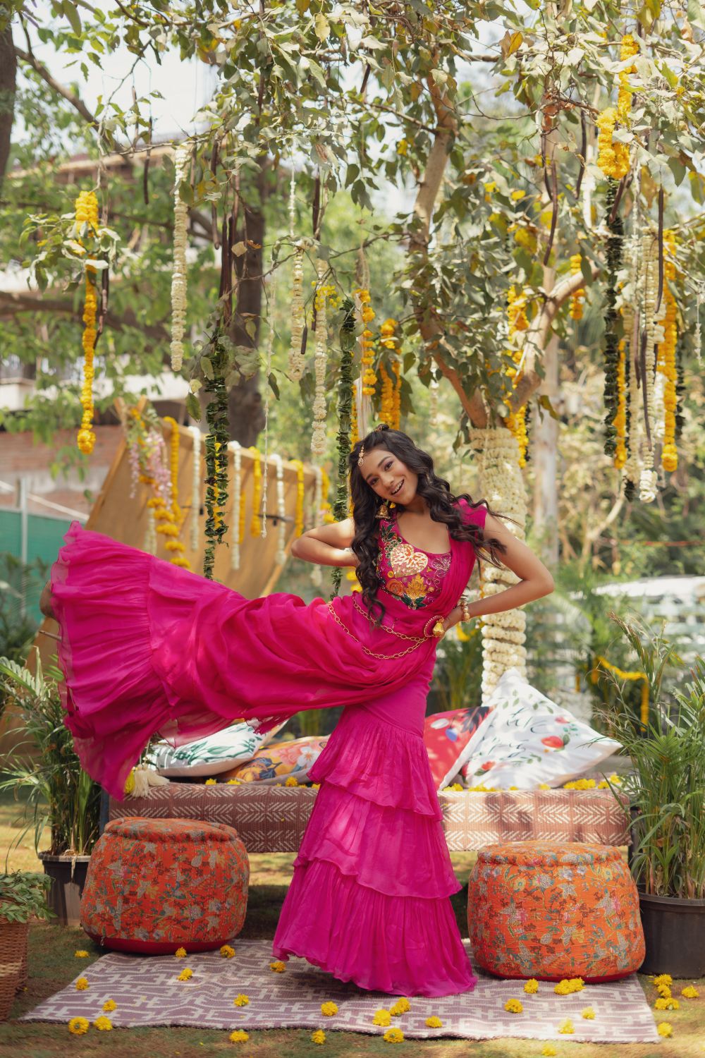 PINK MALLOW SHARARA SET (6655492030647)