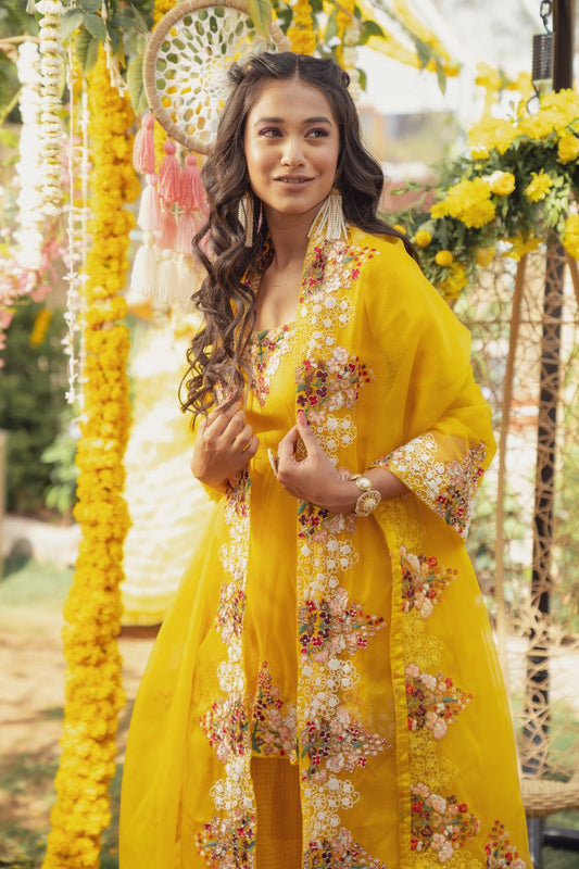 SUNSHINE PEPLUM PANT SET (6655642534071)