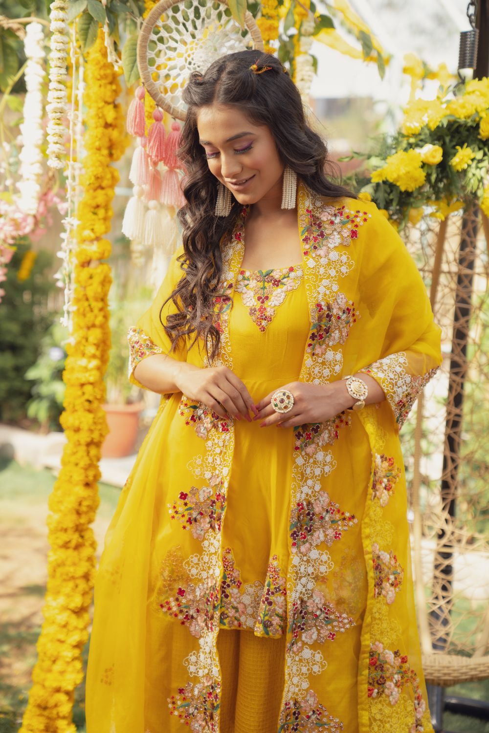 SUNSHINE PEPLUM PANT SET (6655642534071)