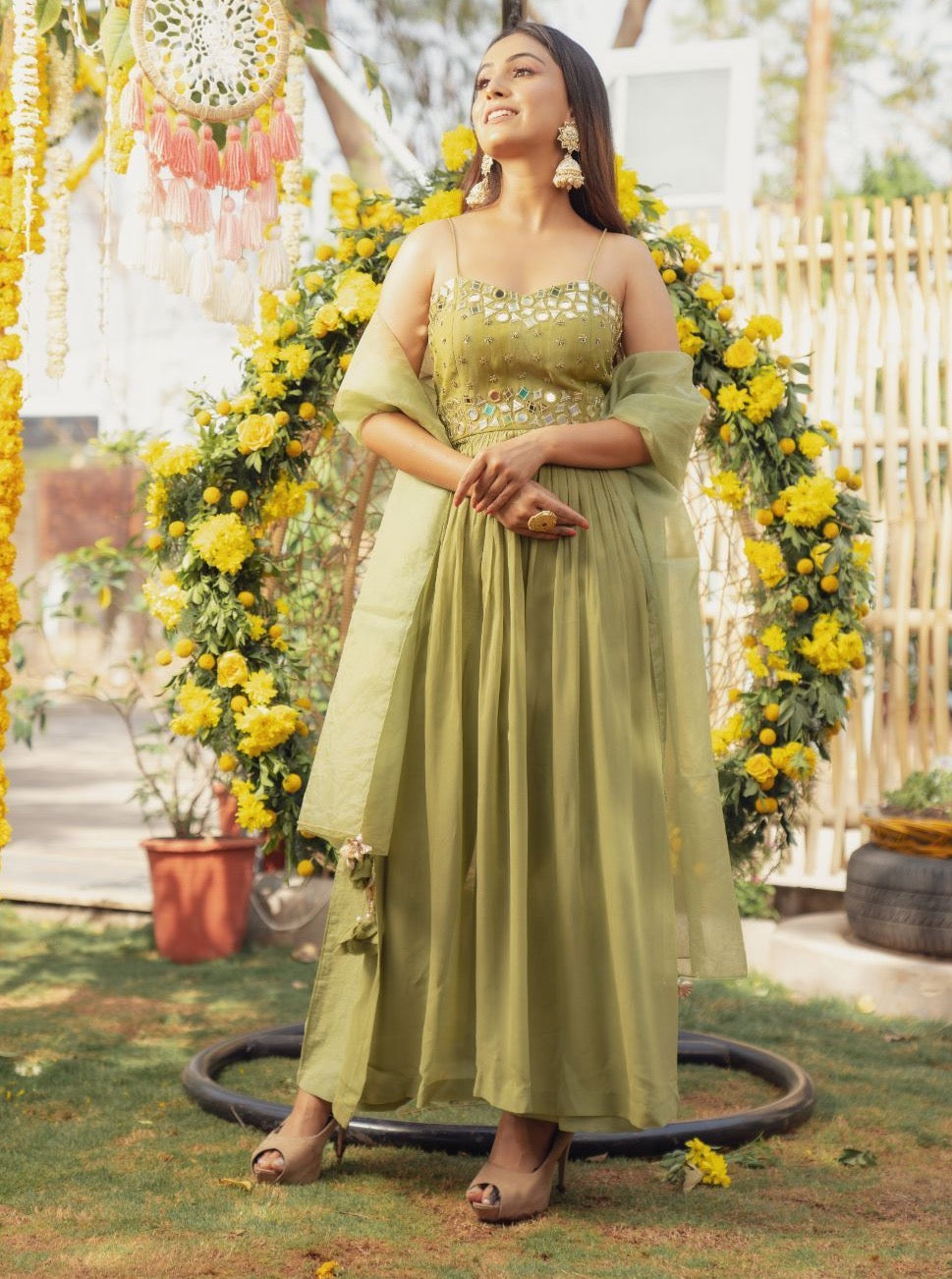 GREEN GLORY SUIT SET (6655718523063)