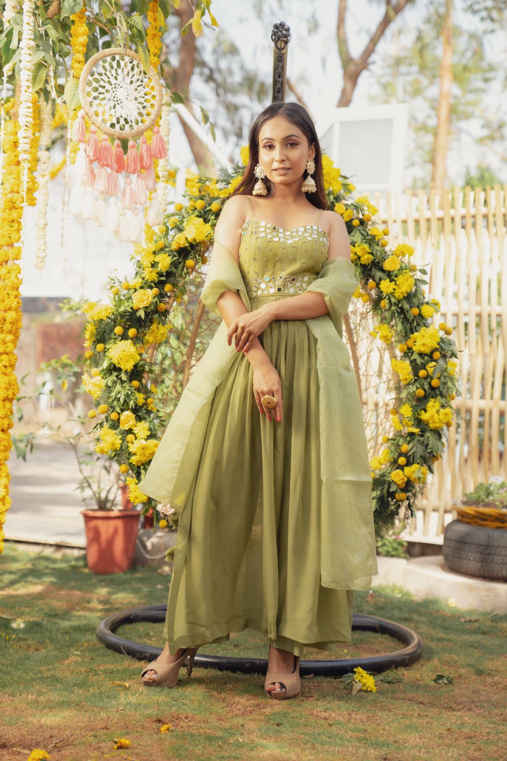 GREEN GLORY SUIT SET (6655718523063)