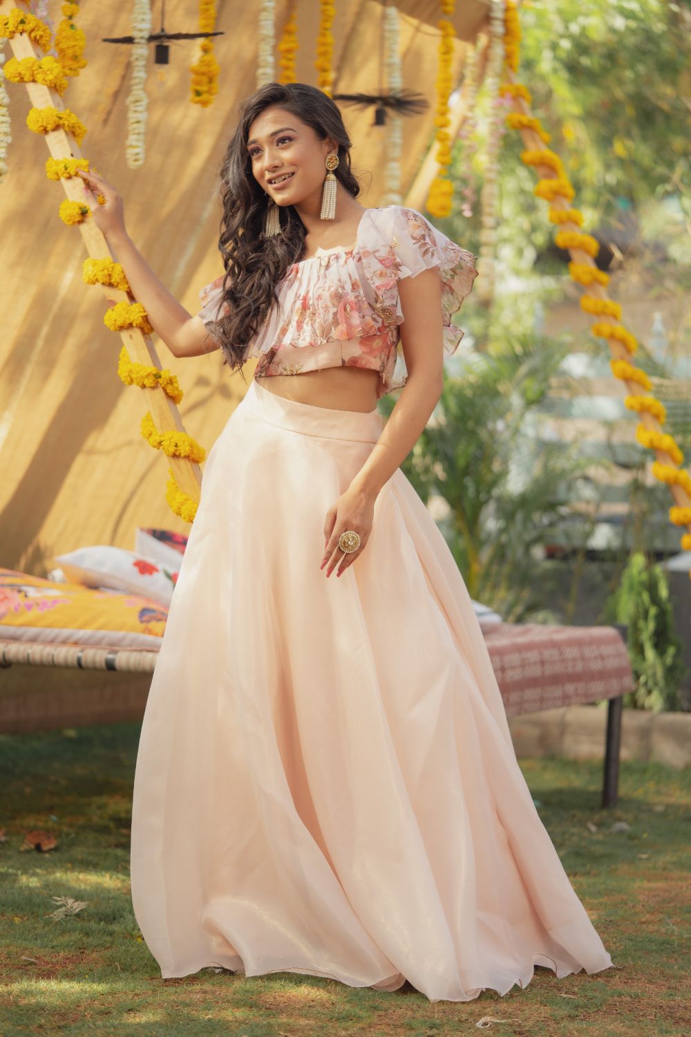 PEACHY LILY SKIRT TOP (6655747358903)