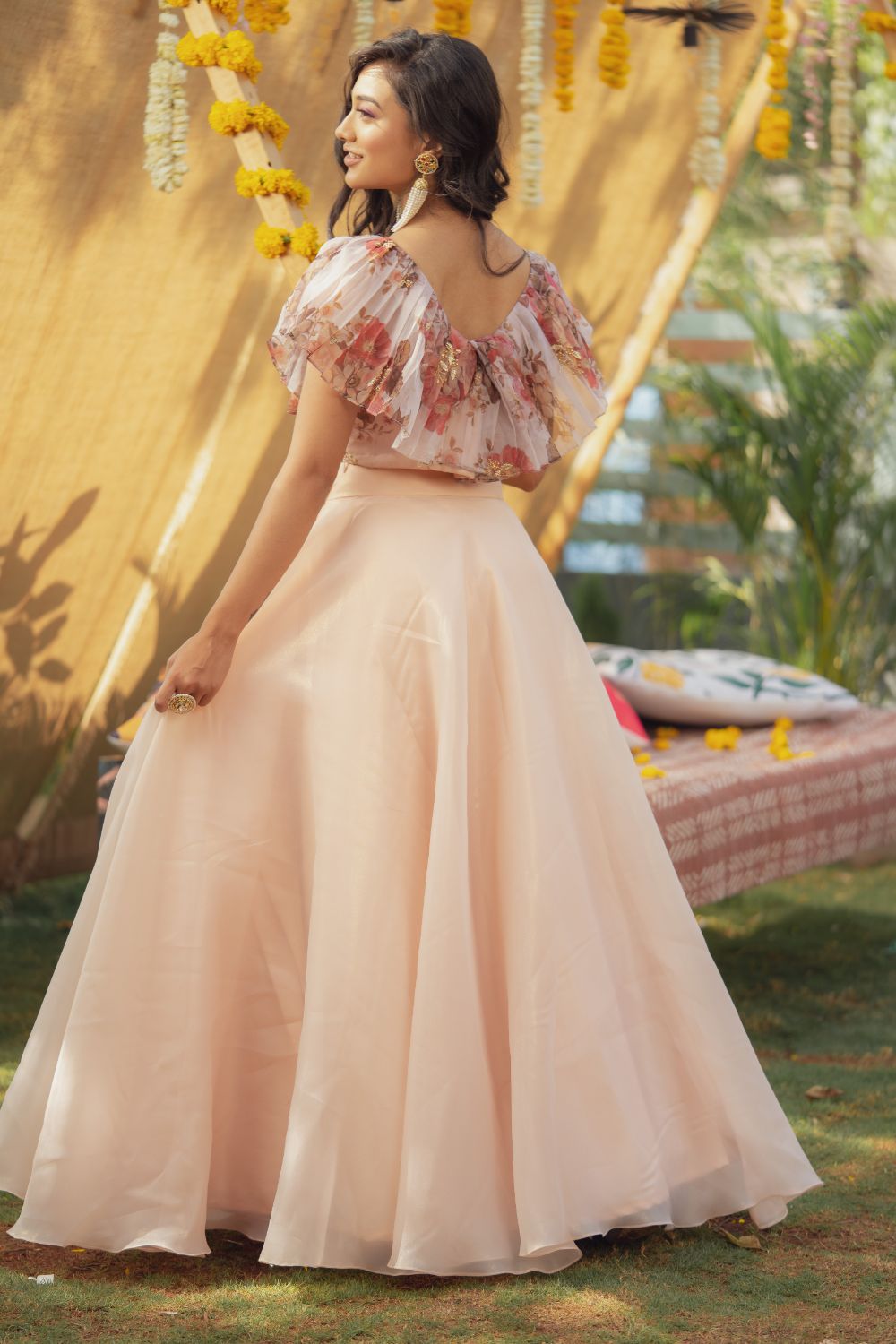 PEACHY LILY SKIRT TOP (6655747358903)