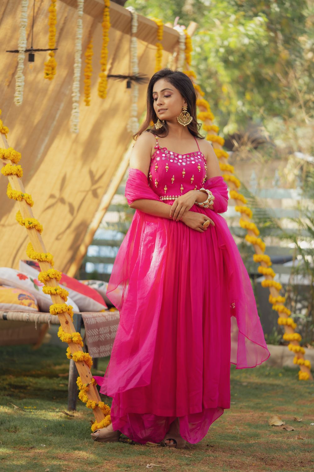 PRETTY PINK KURTA SET (6655751356599)