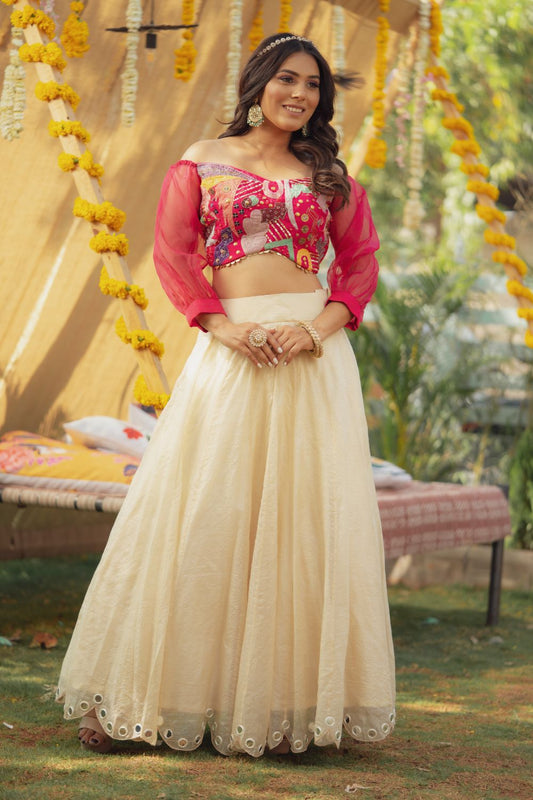 SUMMER SORBET LEHENGA SET (6655756173495)