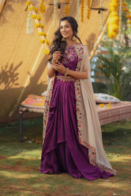 WILD LAVENDER DRAPE SET (6655825772727)