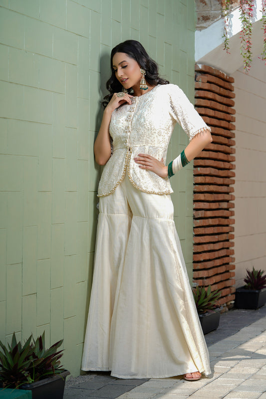 OFF-WHITE PEARL SHARARA SET (7717673959670)