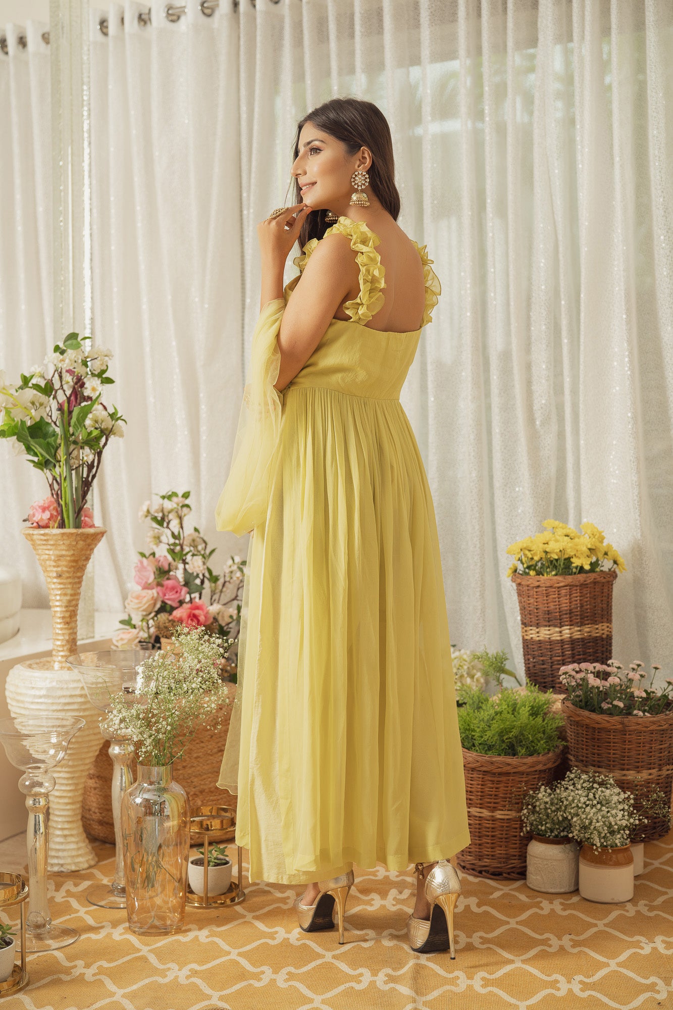 YELLOW DEER KURTA SET (6926683209911)